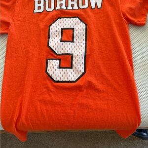 Gildan Orange Kids Jersey with Number 9